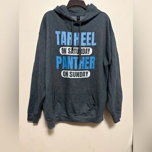 Panthers and tarheels hoodie